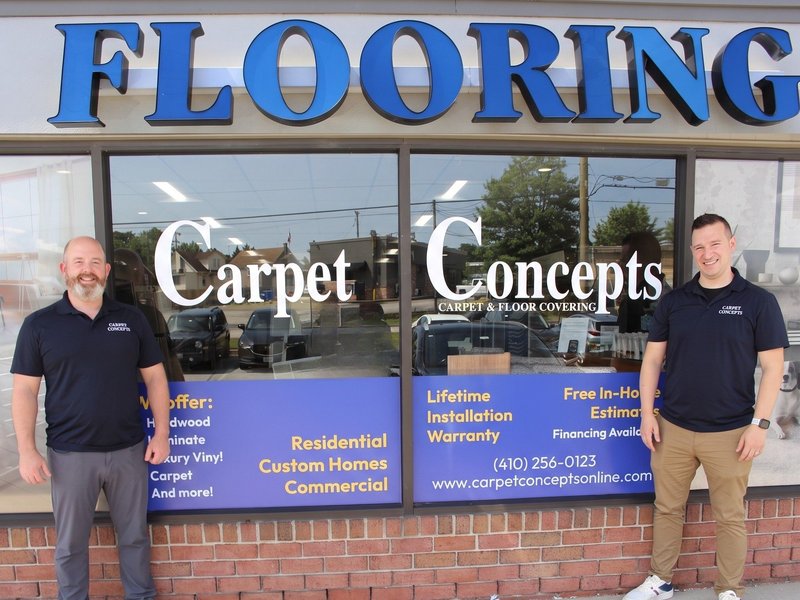 Carpet Concepts showroom and team