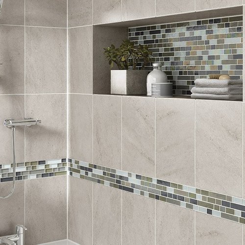 Custom stone bathroom in Kingsville, MD from Carpet Concepts