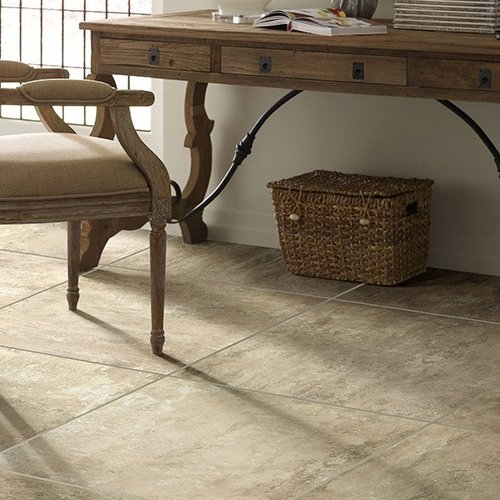 Modern natural stone flooring in Parkville, MD from Carpet Concepts
